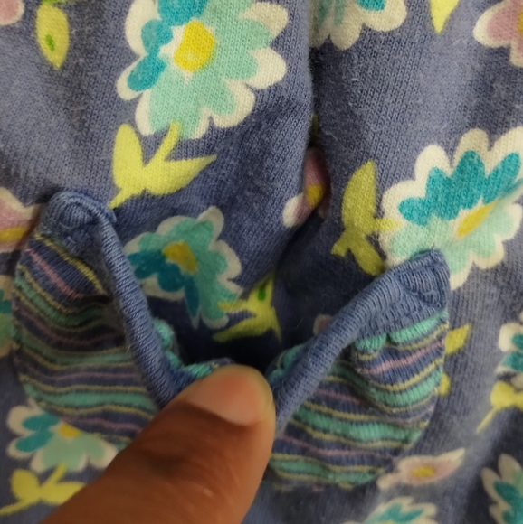 Vintage Gymboree Baby Girls Floral Bubble Romper xx small fairycore - Picture 10 of 16